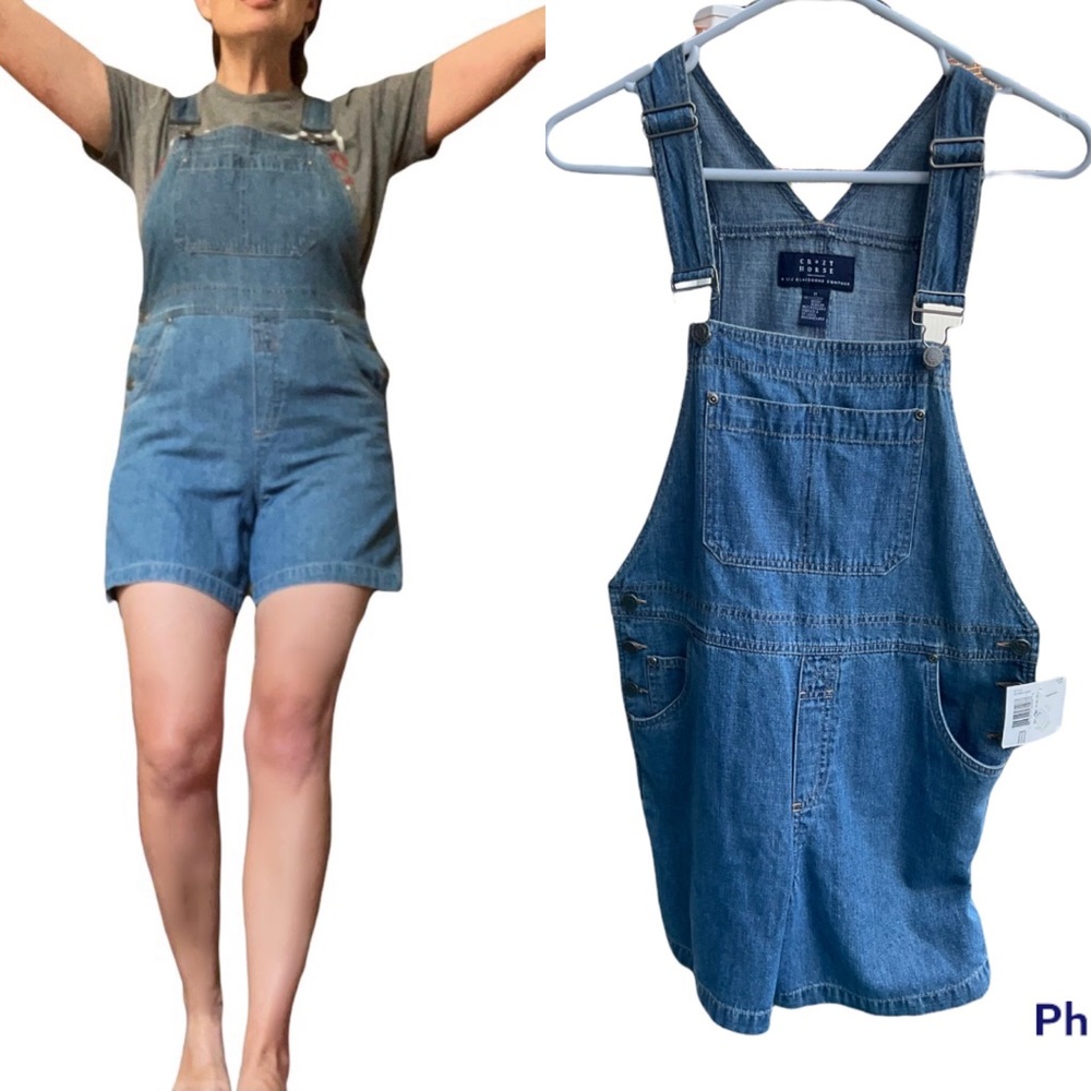 BNWT Crazyhorse Liz Claiborne shortalls